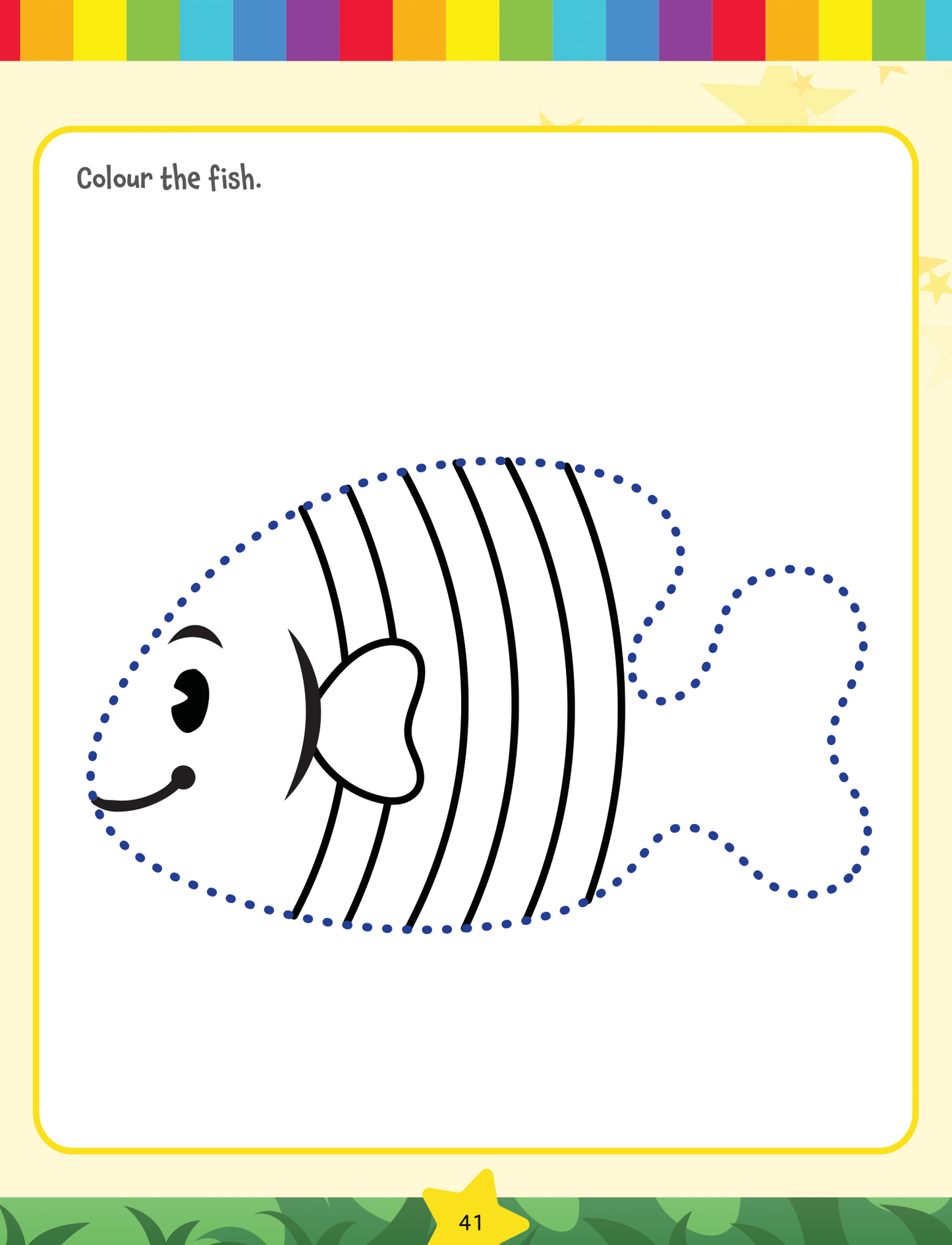 Learn in Leaps Colouring Book 1 for Age 3+