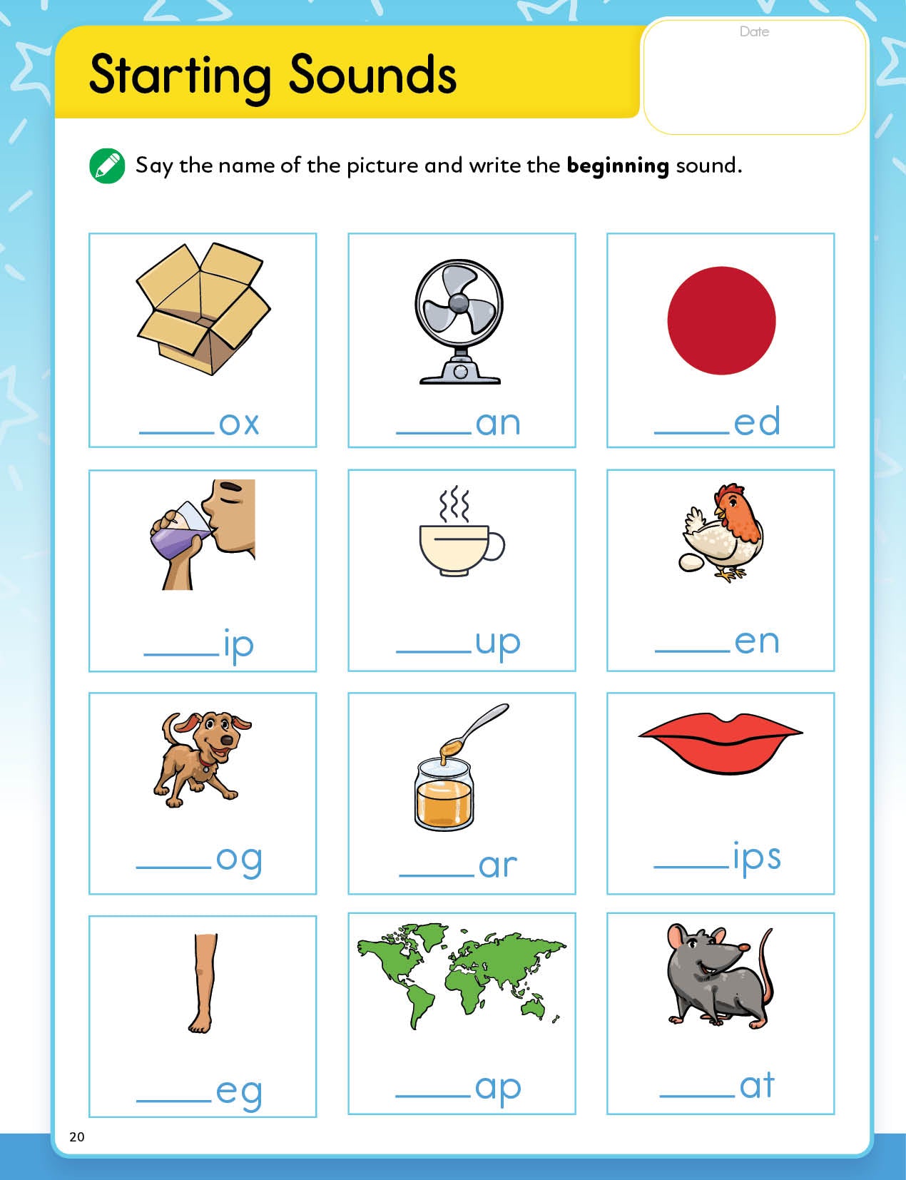 Learn in Leaps Literacy Workbook LKG 4+