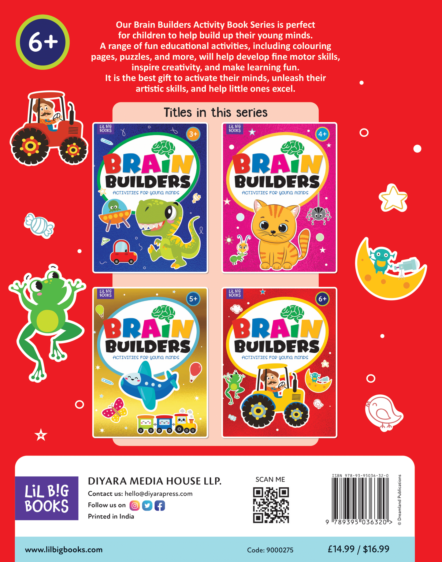 Brain Builders Activities For Young Minds 6+