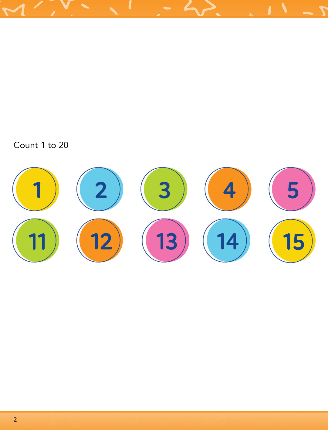 Learn In Leaps Maths Practice Book Numbers 1-20