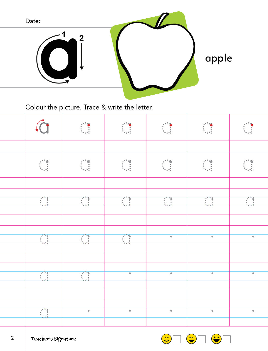 Learn In Leaps Lower Case Writing Practice Book