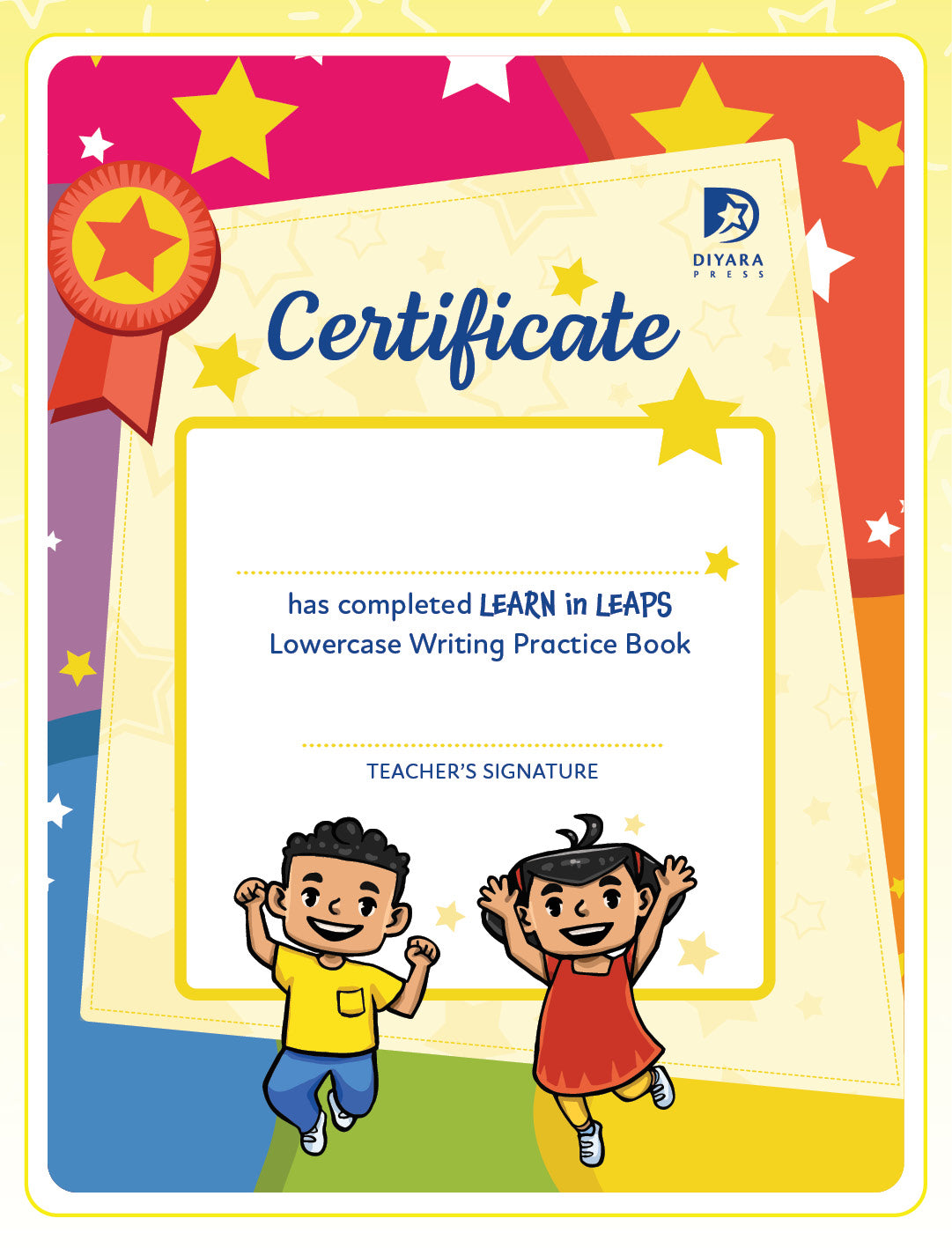 Learn In Leaps Lower Case Writing Practice Book