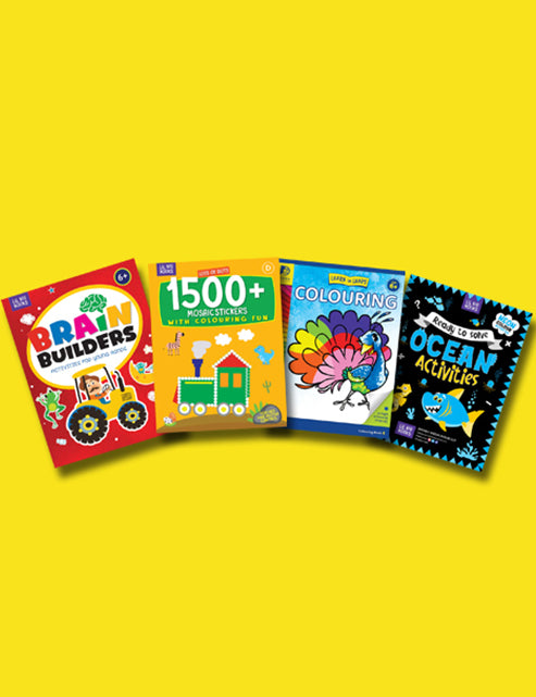 Activity Books Bundle for Age 6+