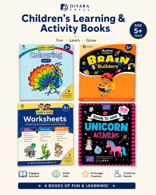 Activity Books Bundle for Age 5+