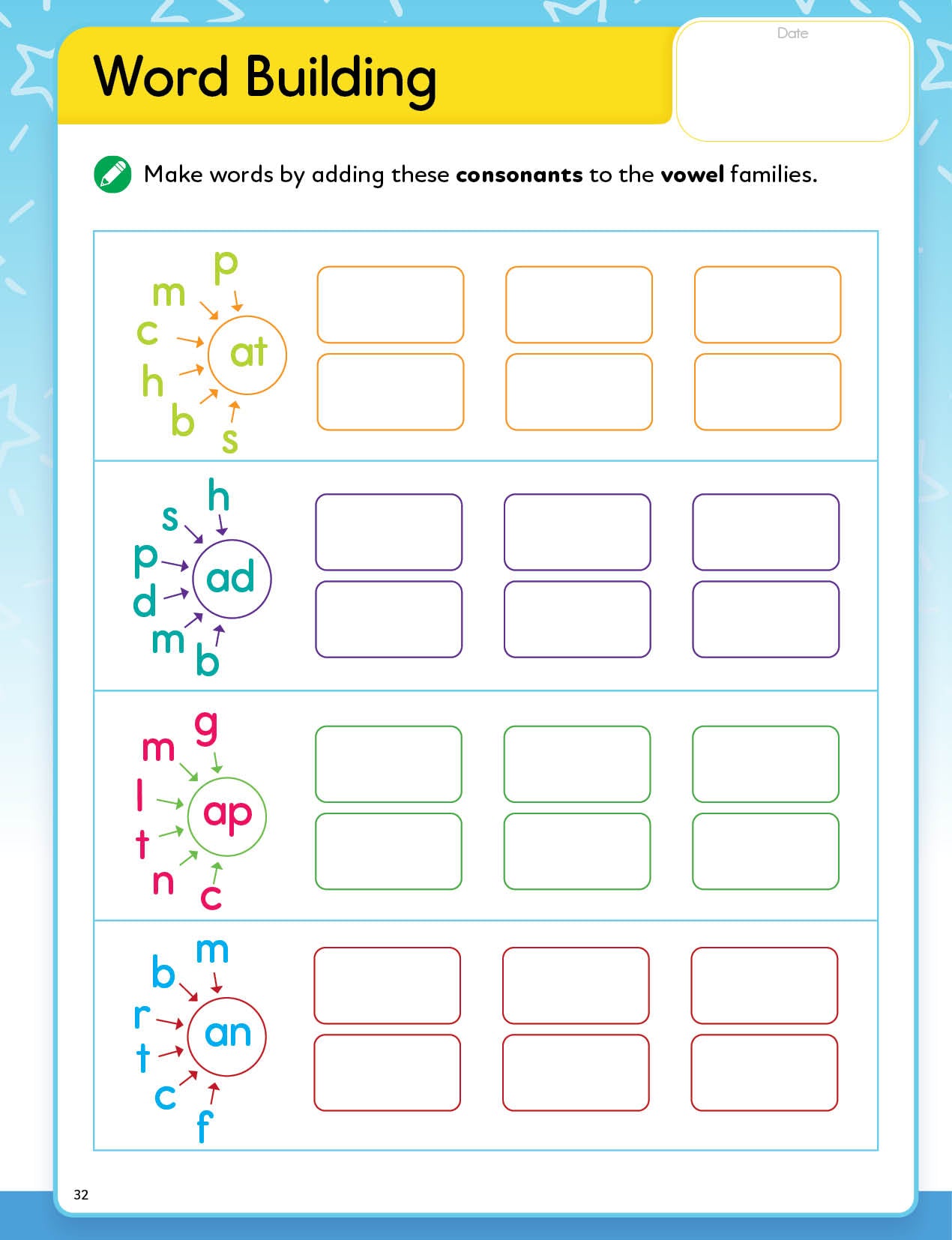 Learn in Leaps Literacy Workbook LKG 4+