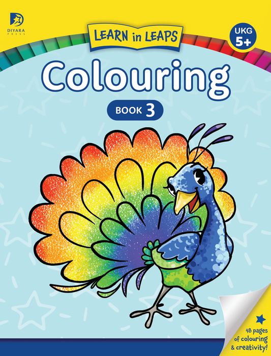 Learn in Leaps Colouring Book 3 for Age 5+