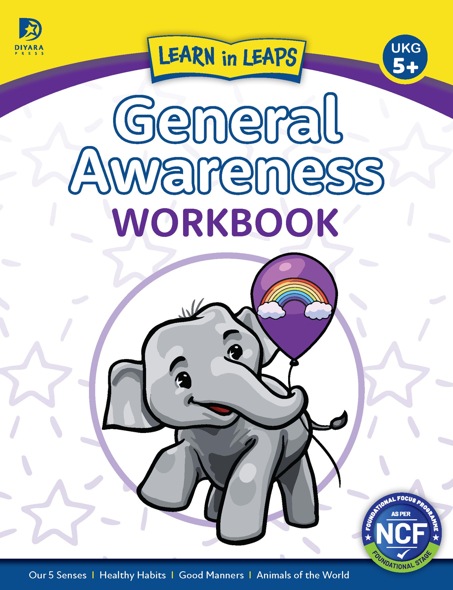 Learn in Leaps General Awareness Workbook UKG 5+