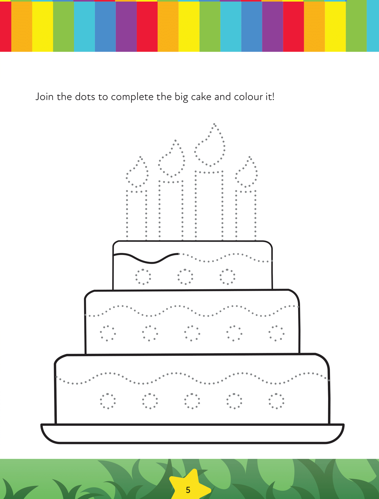 Learn in Leaps Colouring Book 3 for Age 5+