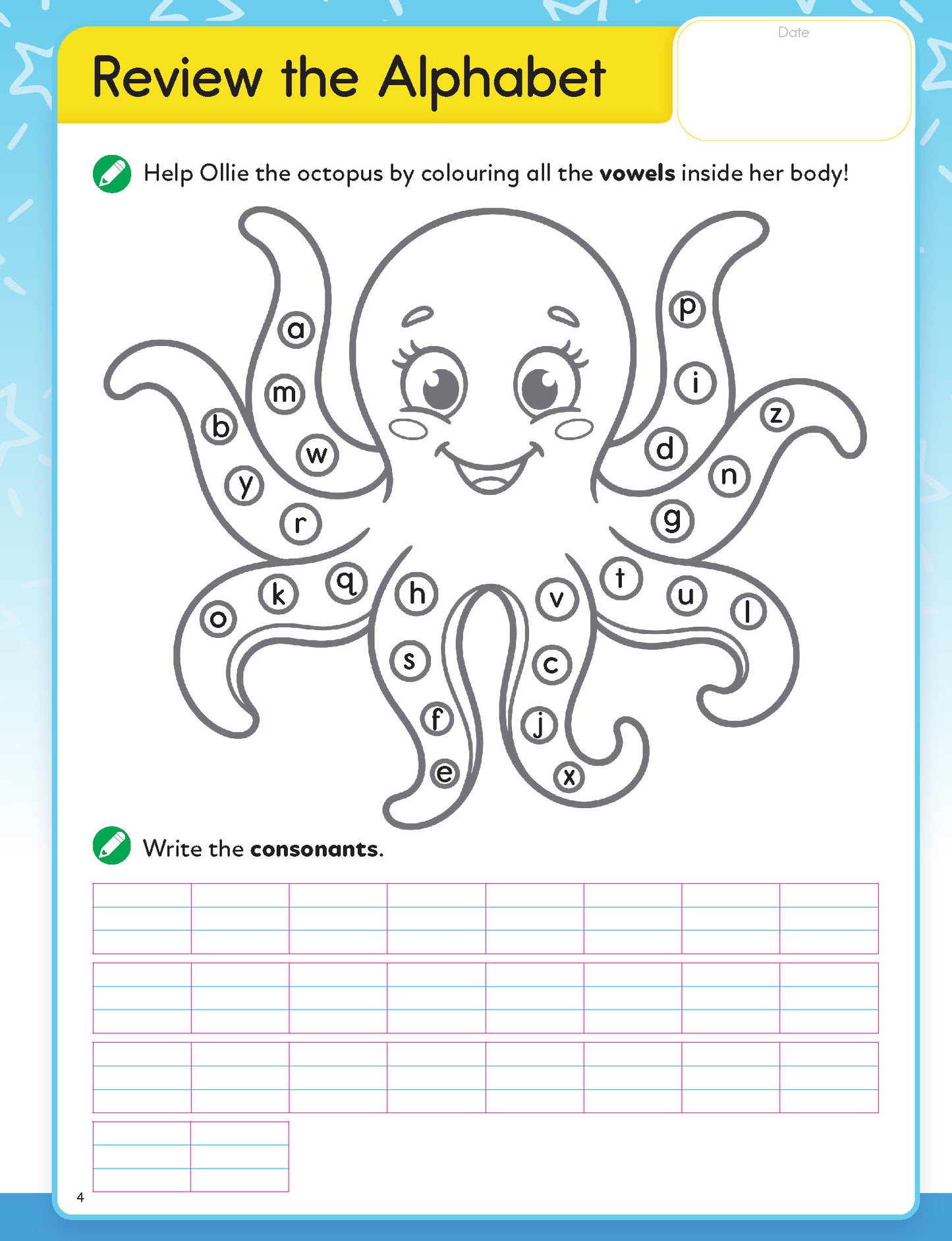 Learn in Leaps Literacy Workbook UKG 5+