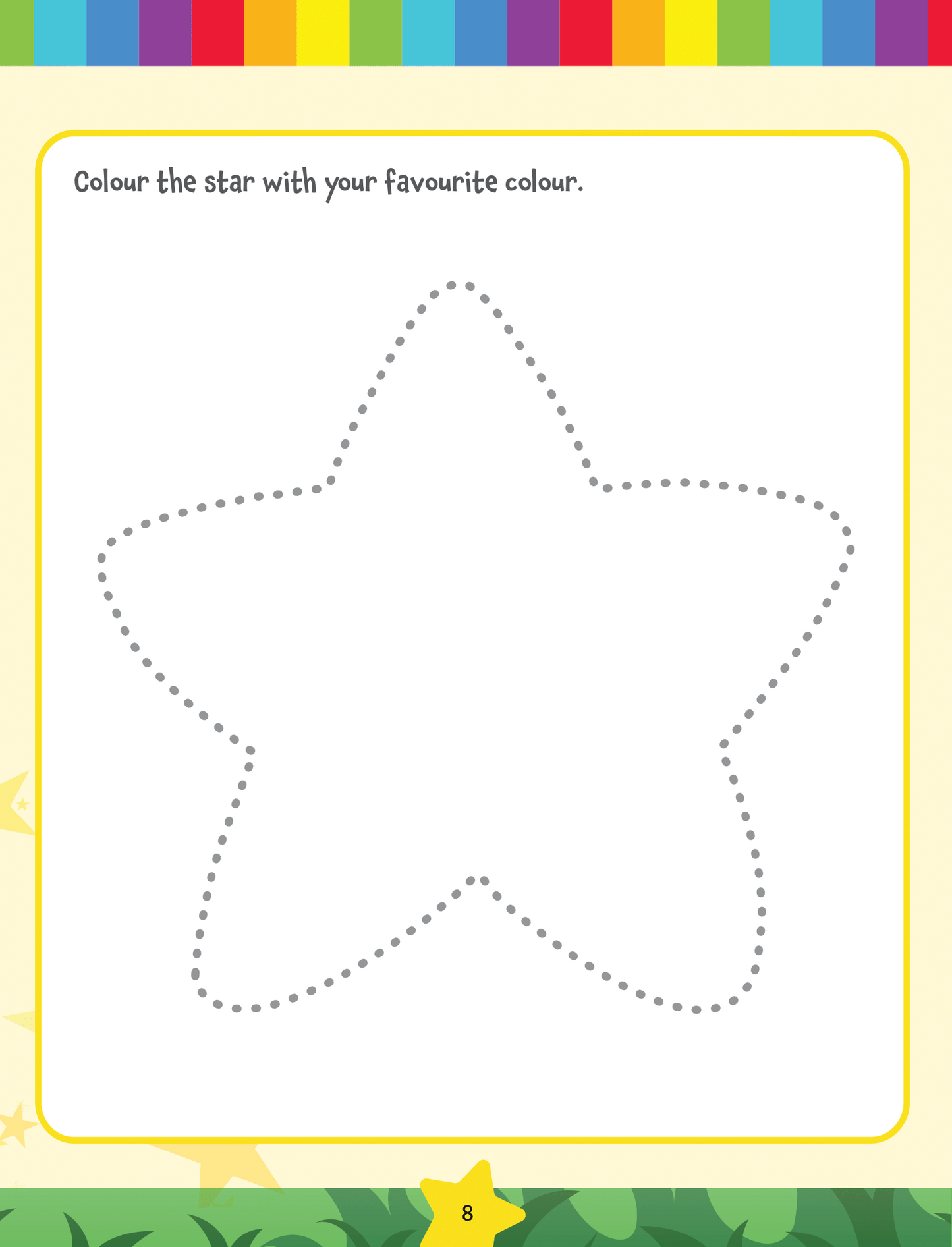 Learn in Leaps Colouring Book 1 for Age 3+