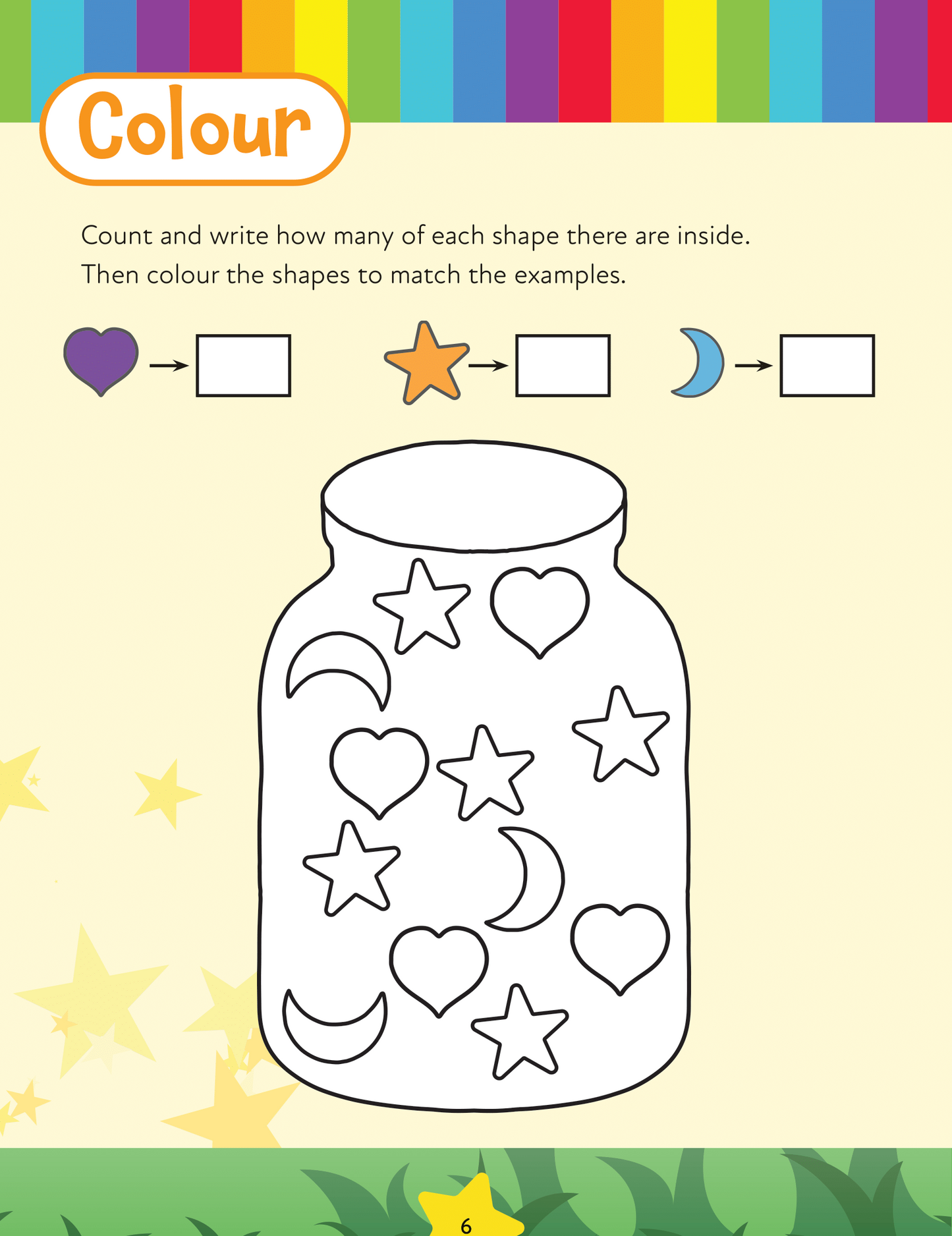 Learn in Leaps Colouring Book 3 for Age 5+