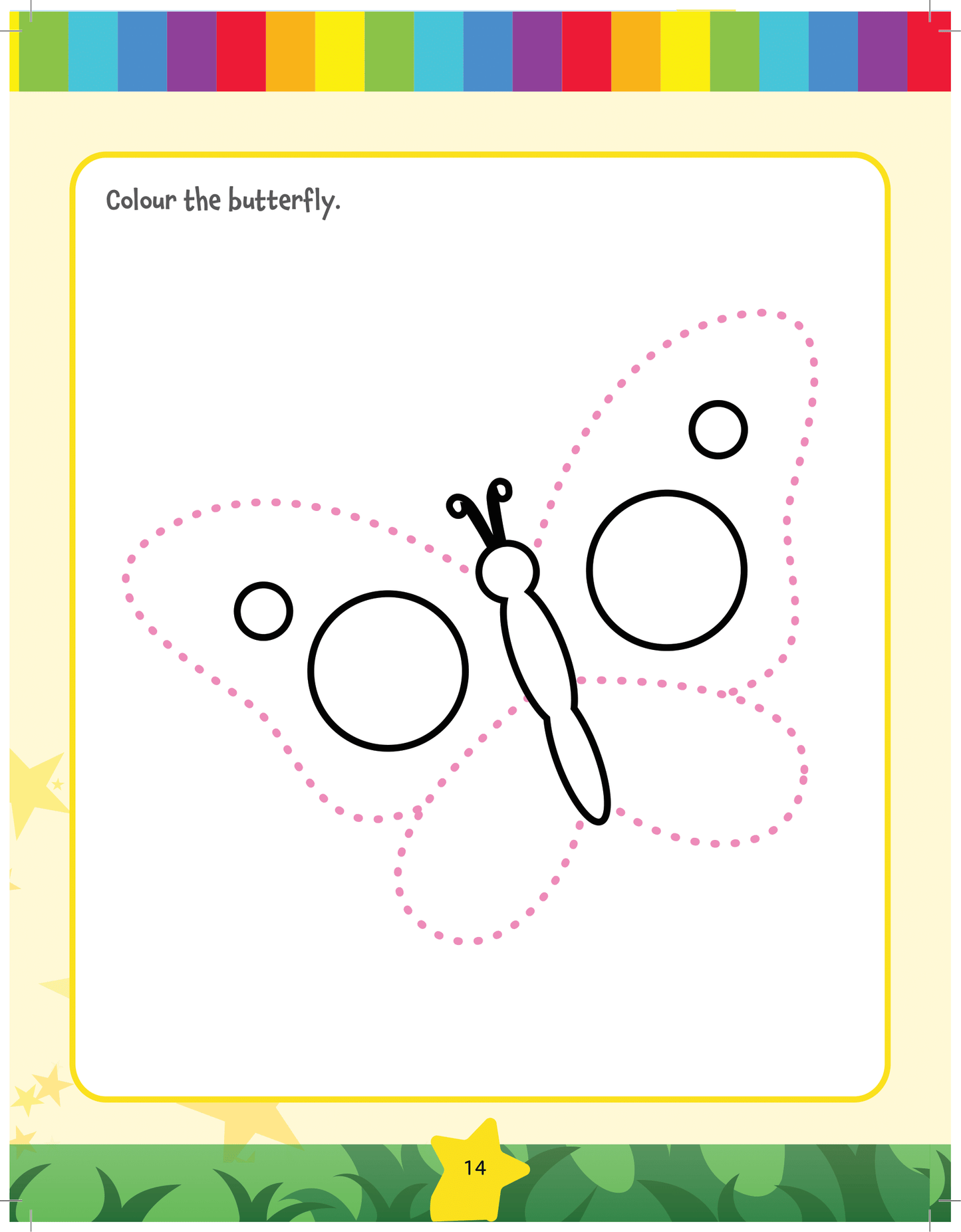 Learn in Leaps Colouring Book 1 for Age 3+