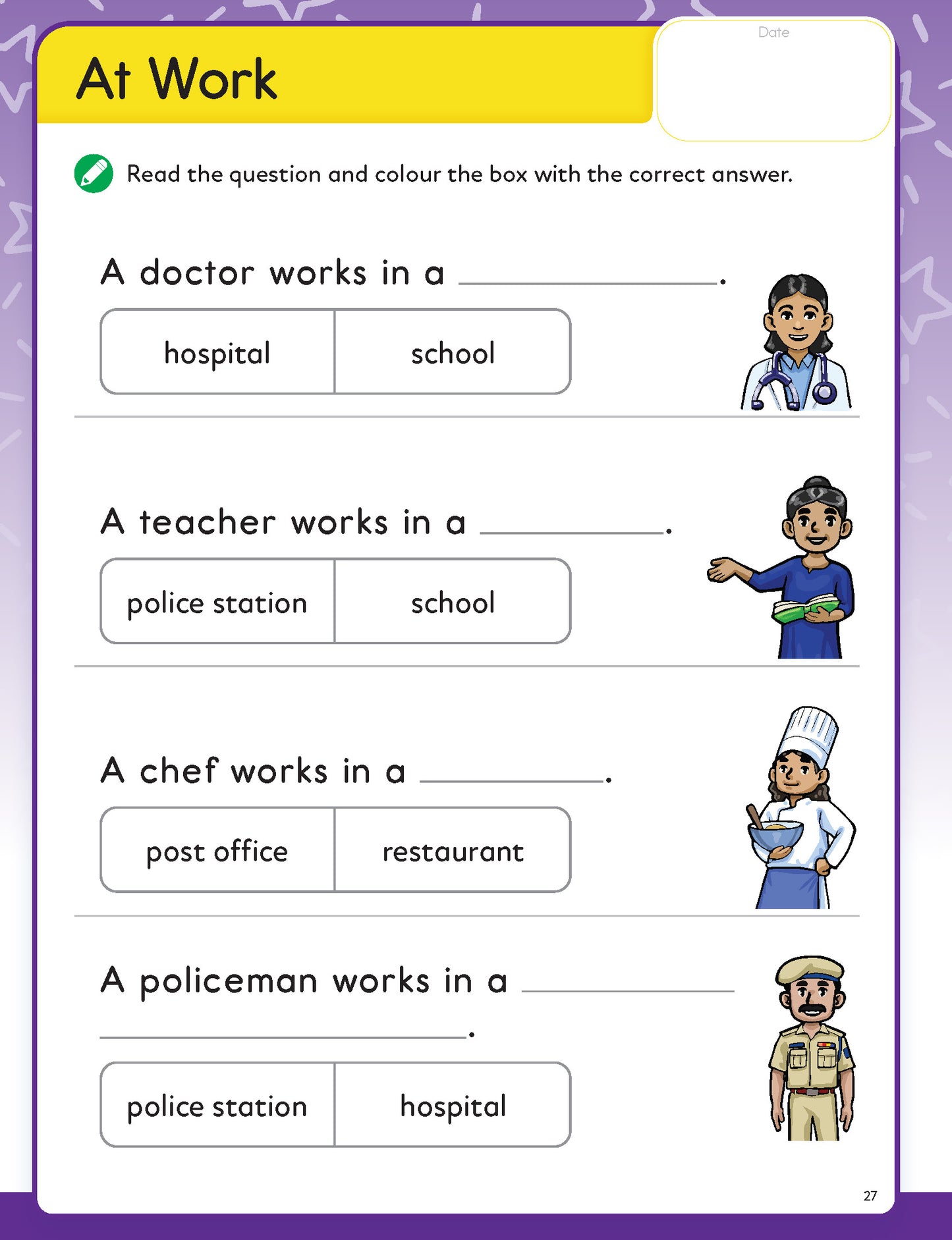 Learn in Leaps General Awareness Workbook UKG 5+