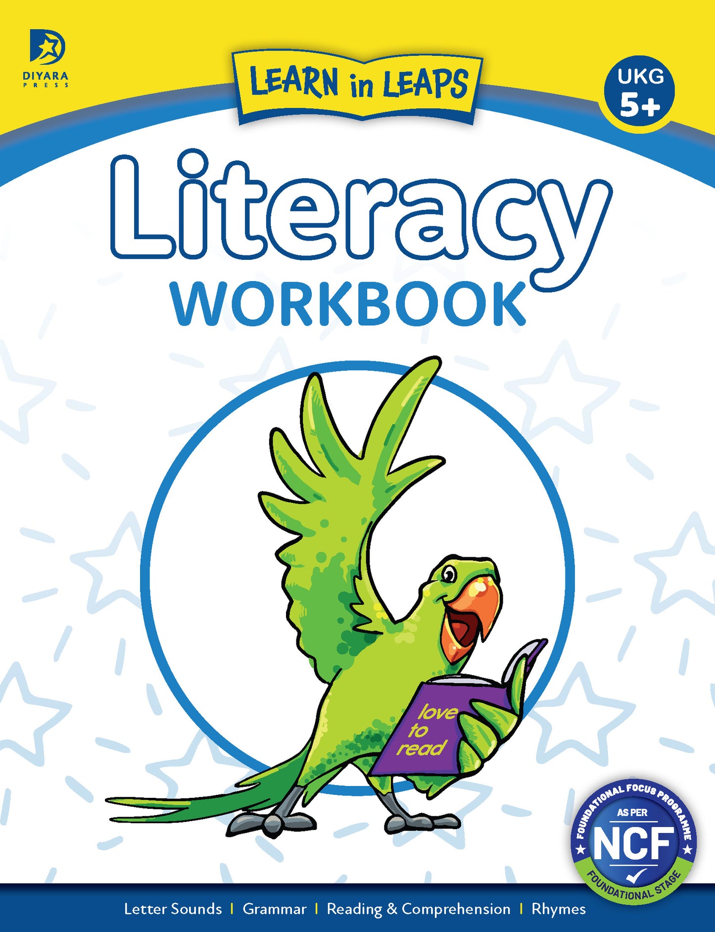 Learn in Leaps Literacy Workbook UKG 5+
