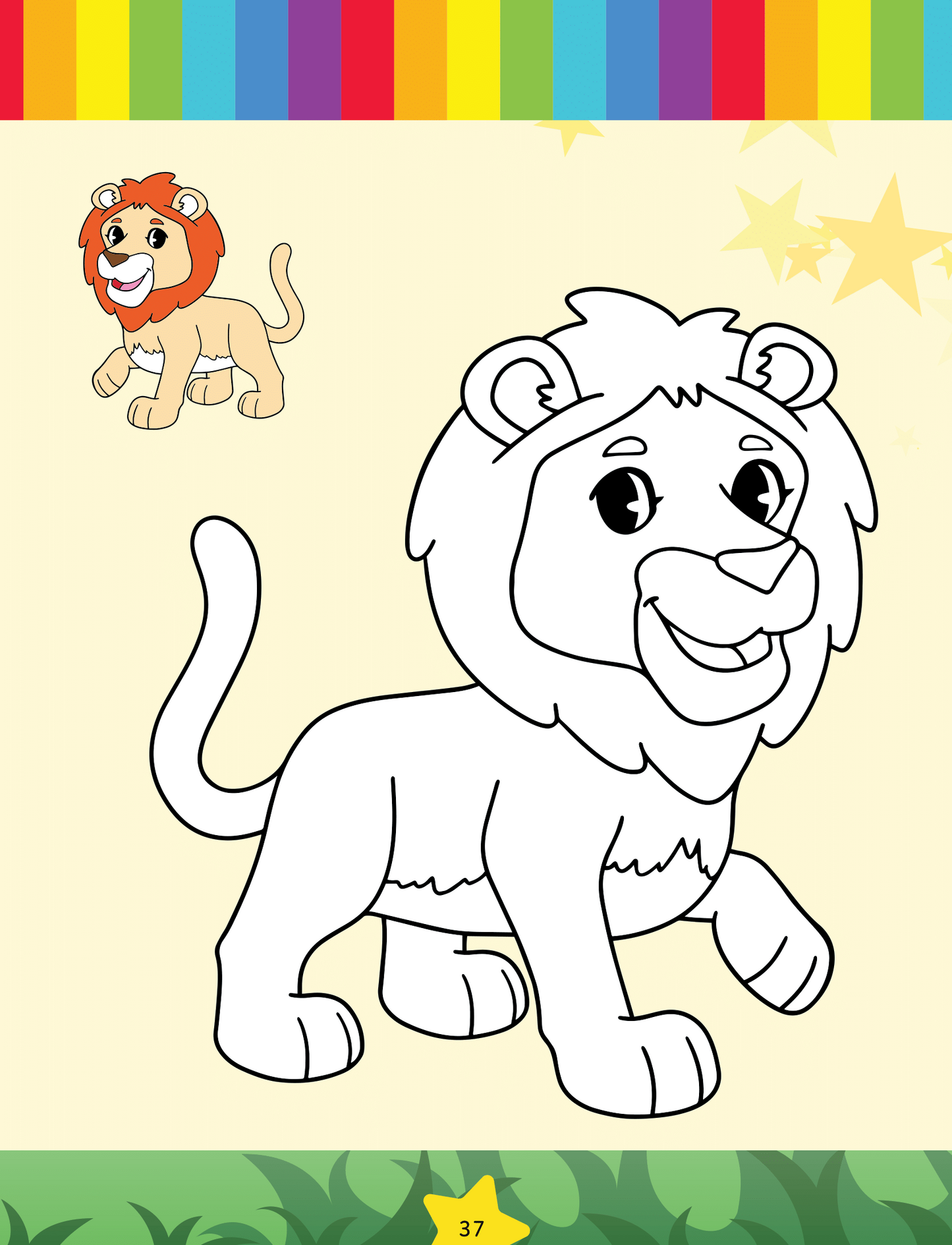 Learn in Leaps Colouring Book 2 for Age 4+