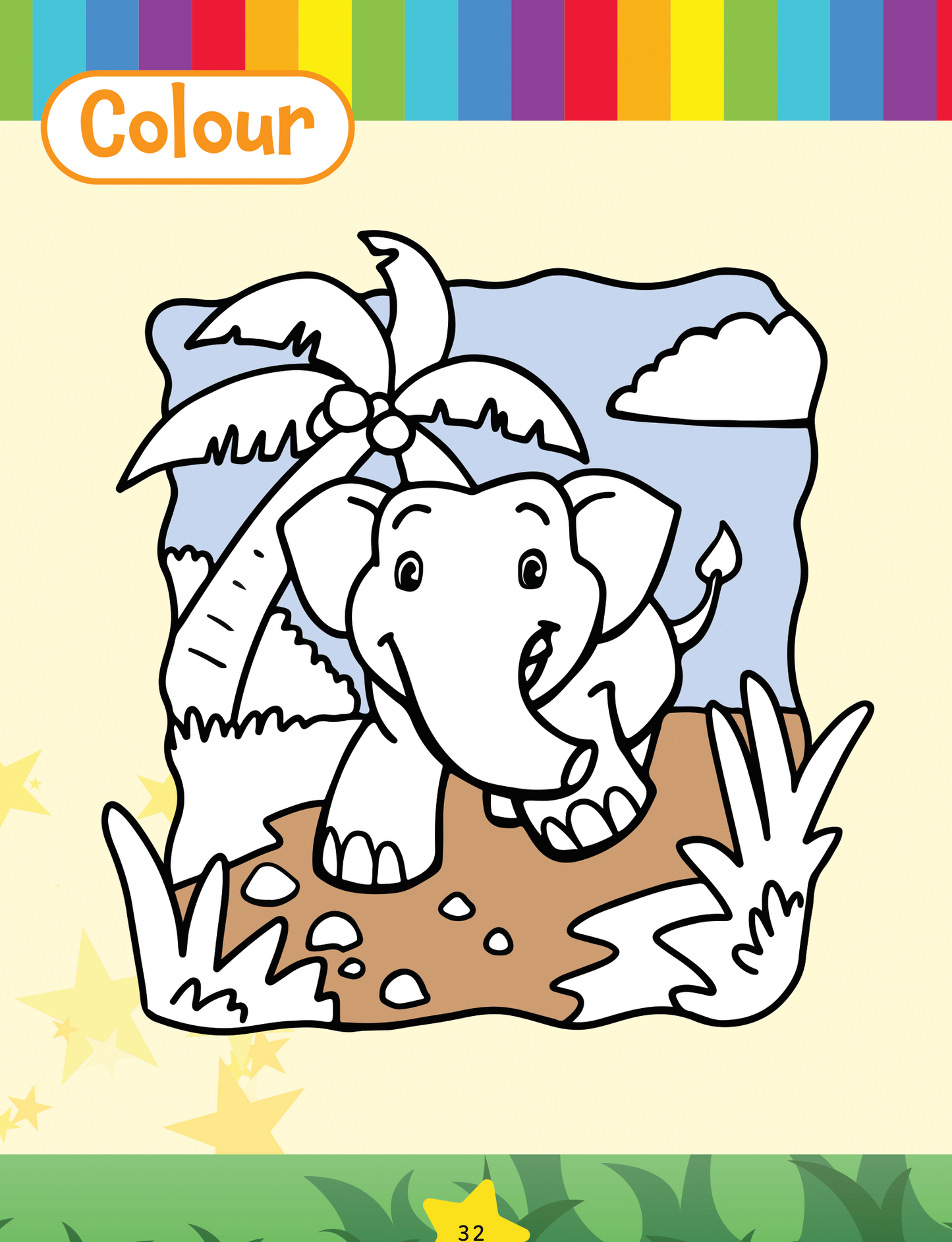 Learn in Leaps Colouring Book 3 for Age 5+