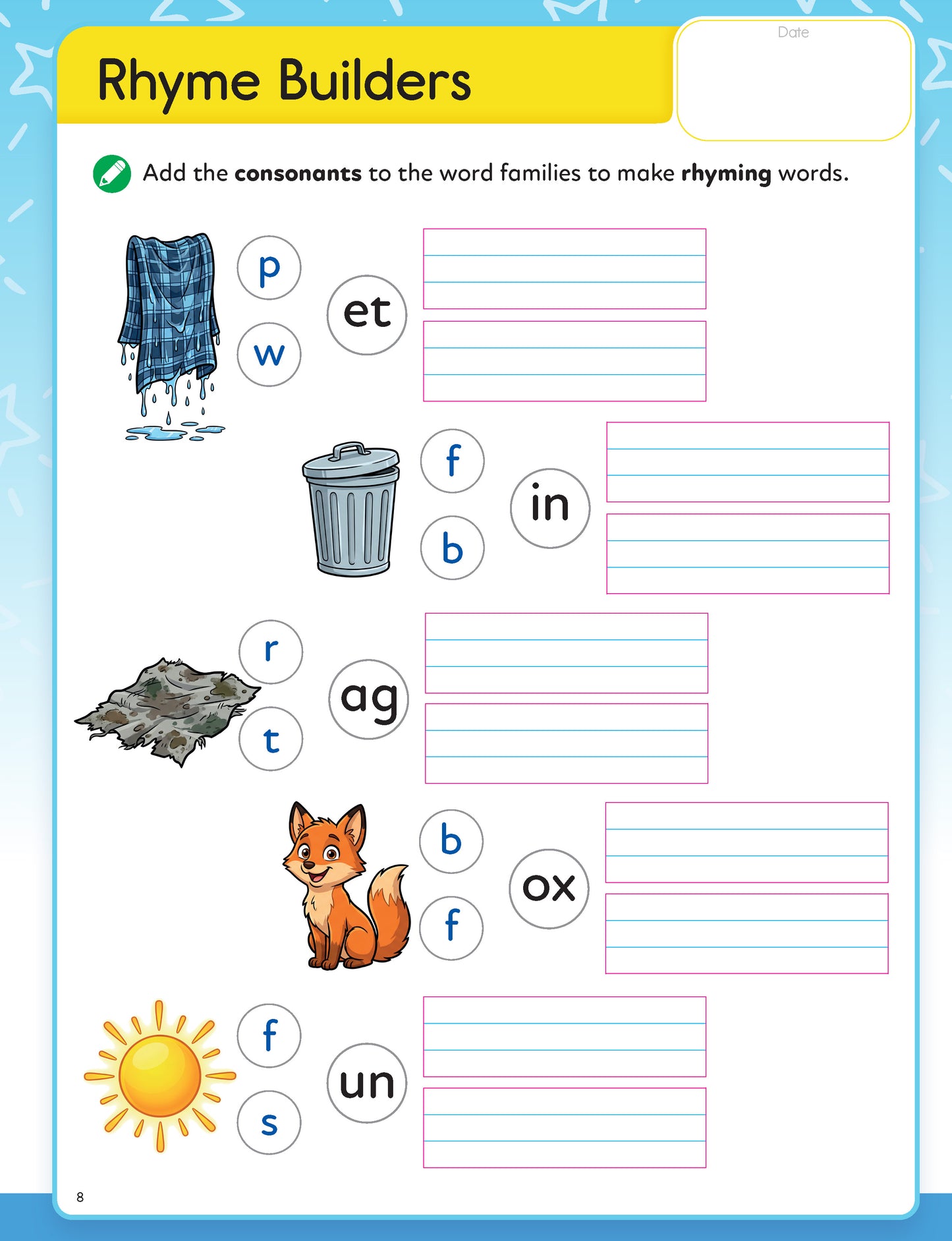 Learn in Leaps Literacy Workbook UKG 5+