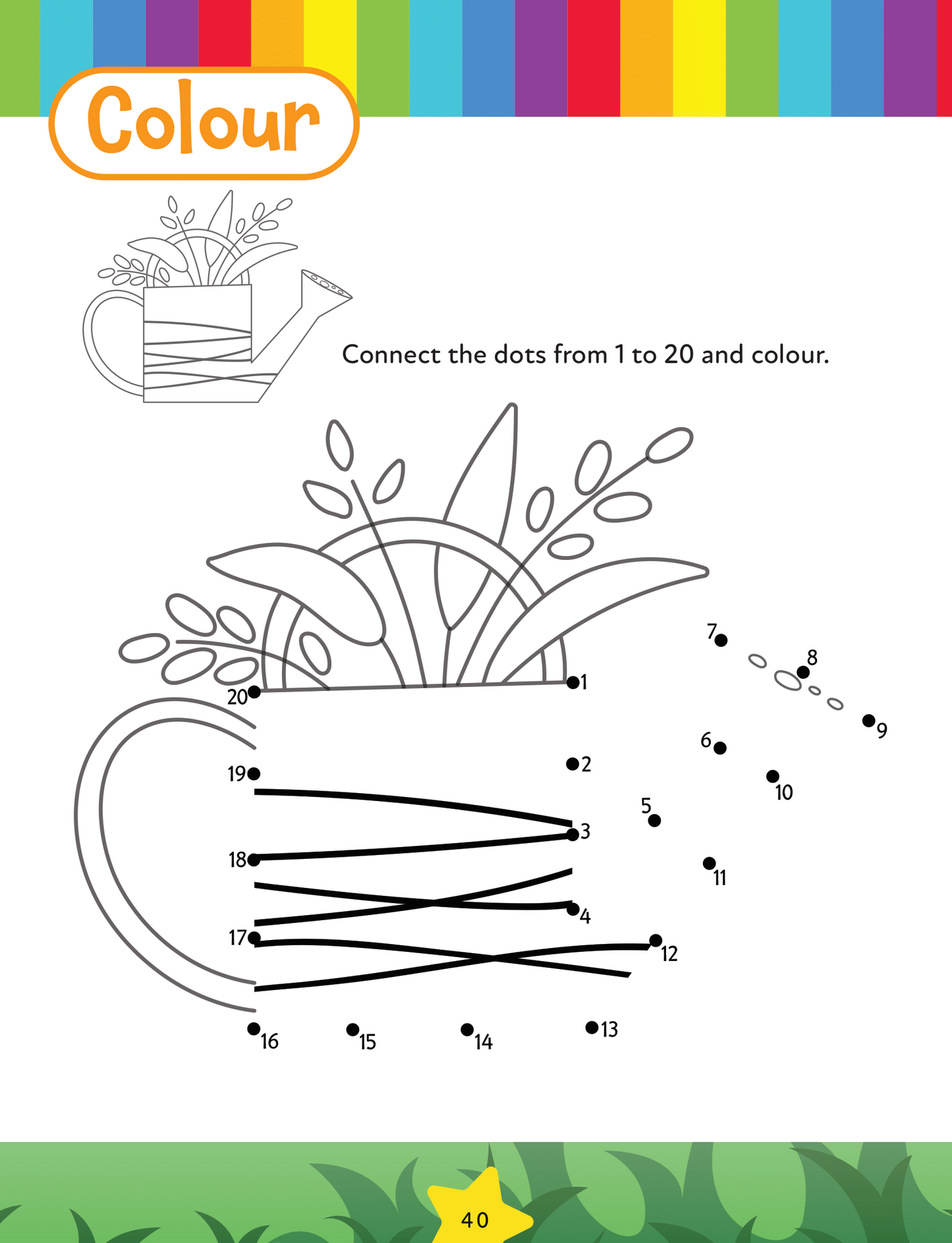 Learn in Leaps Colouring Book 3 for Age 5+