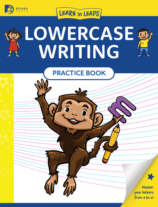Learn In Leaps Lower Case Writing Practice Book