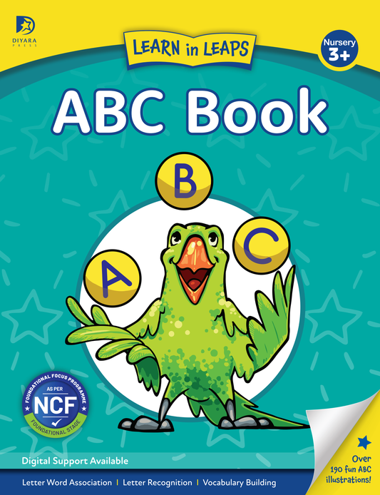 Learn In Leaps Abc Book Nursery 3+