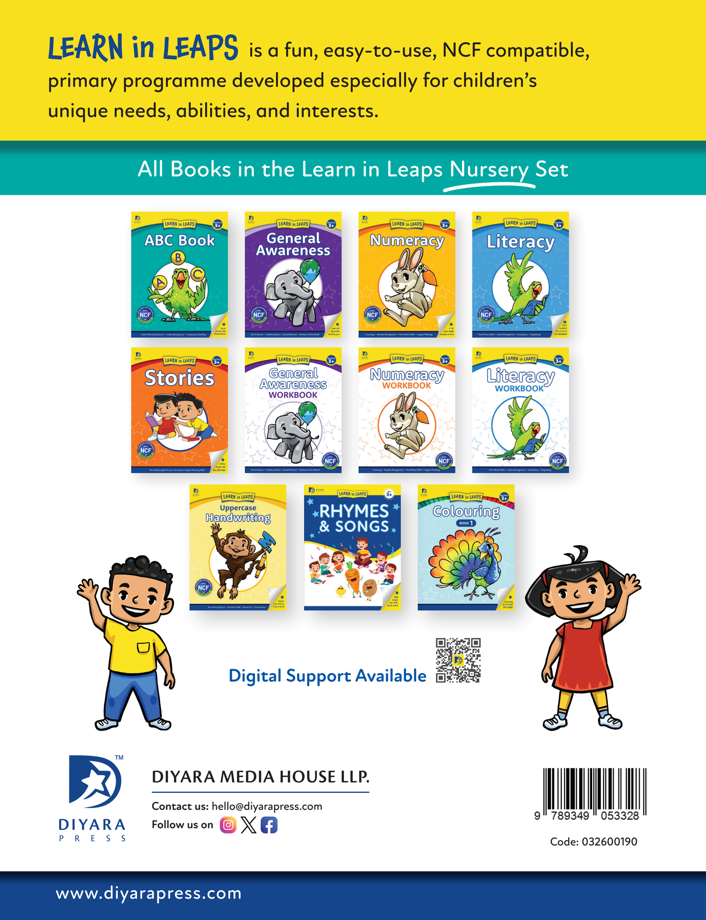 Learn In Leaps Abc Book Nursery 3+