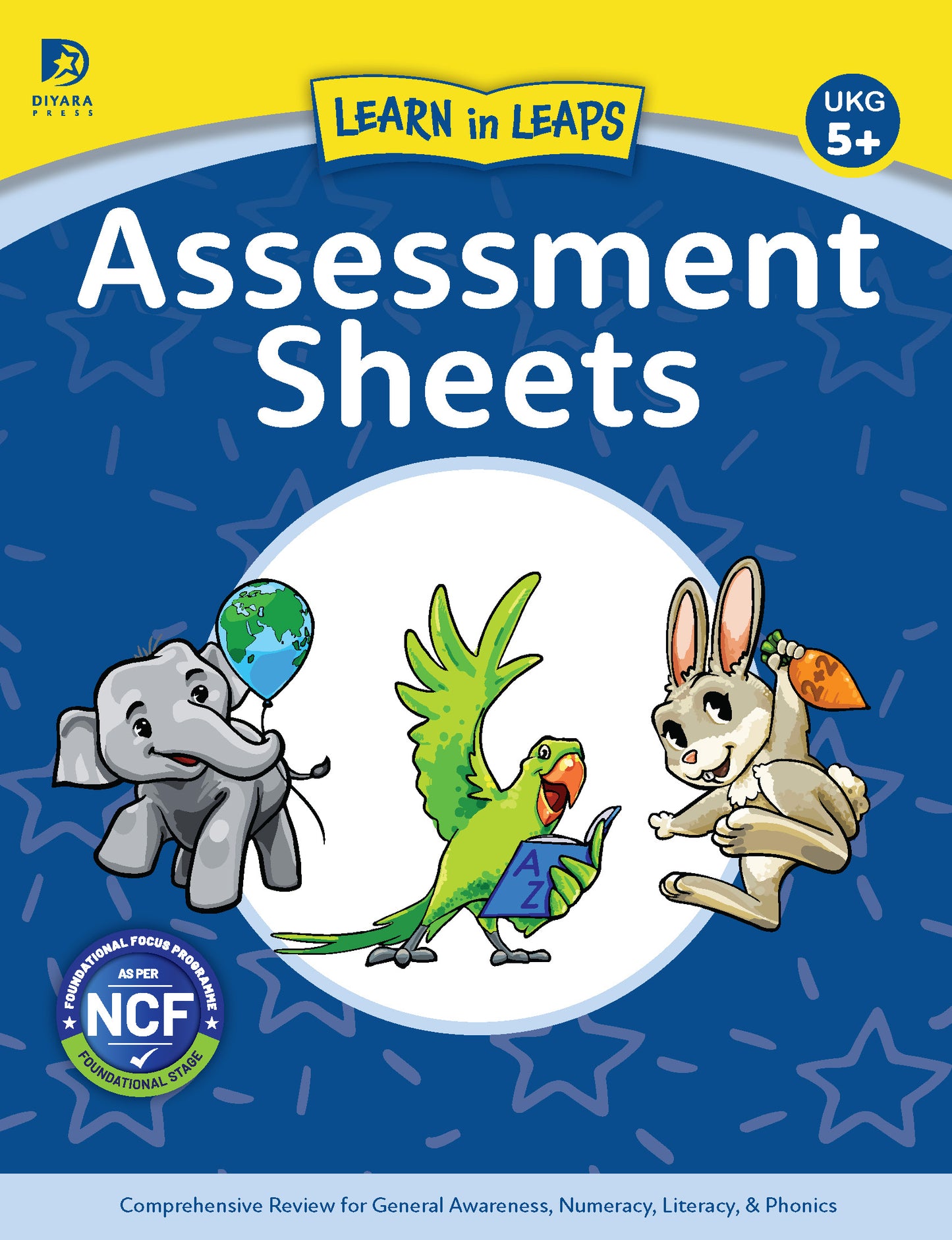 Learn in Leaps Assessment Sheets UKG 5+