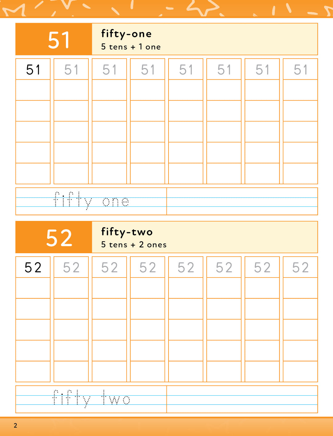 Learn In Leaps Maths Practice Book Numbers 51-100