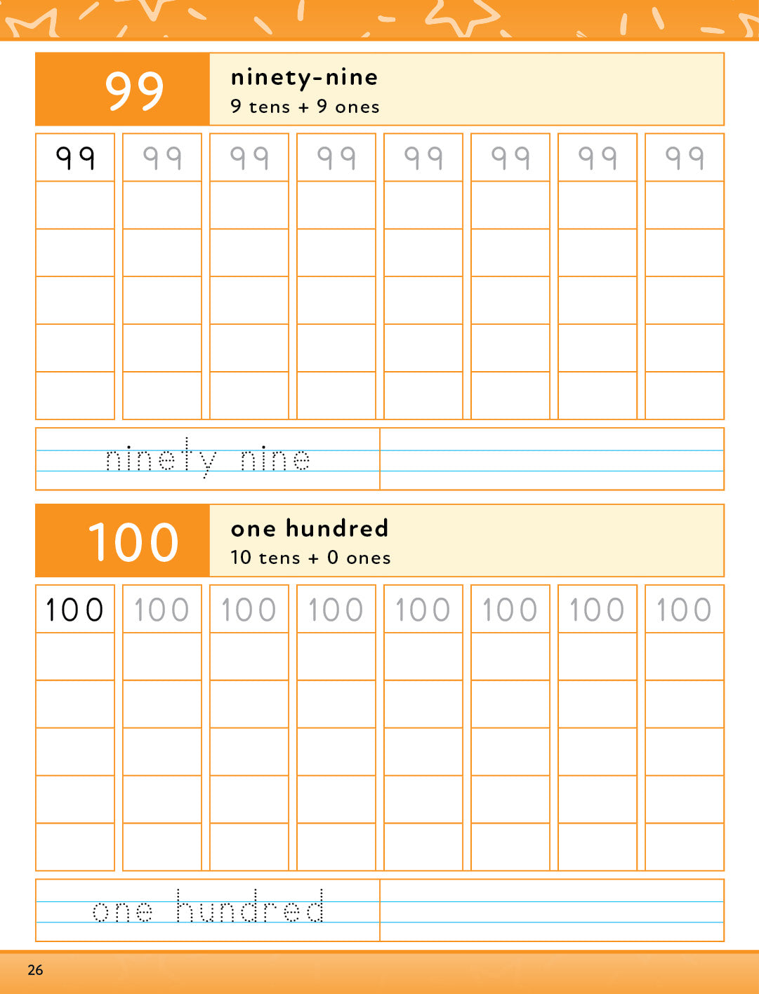 Learn In Leaps Maths Practice Book Numbers 51-100