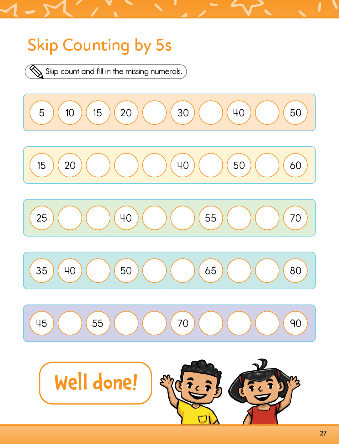 Learn In Leaps Maths Practice Book Numbers 51-100