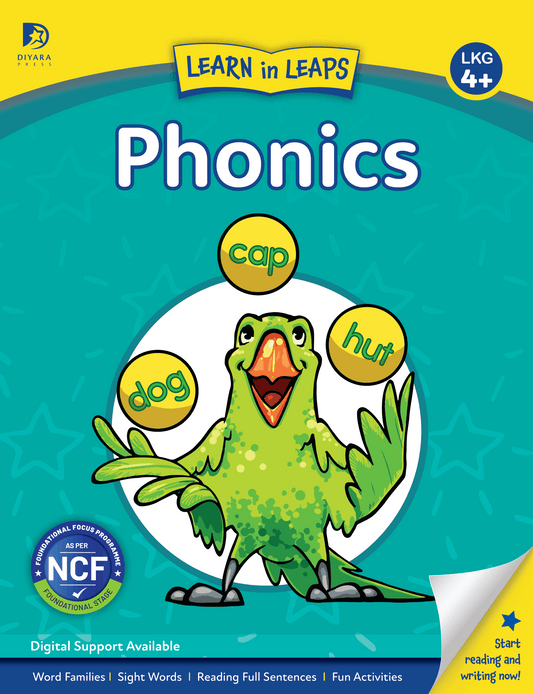 Learn In Leaps Phonics LKG 4+
