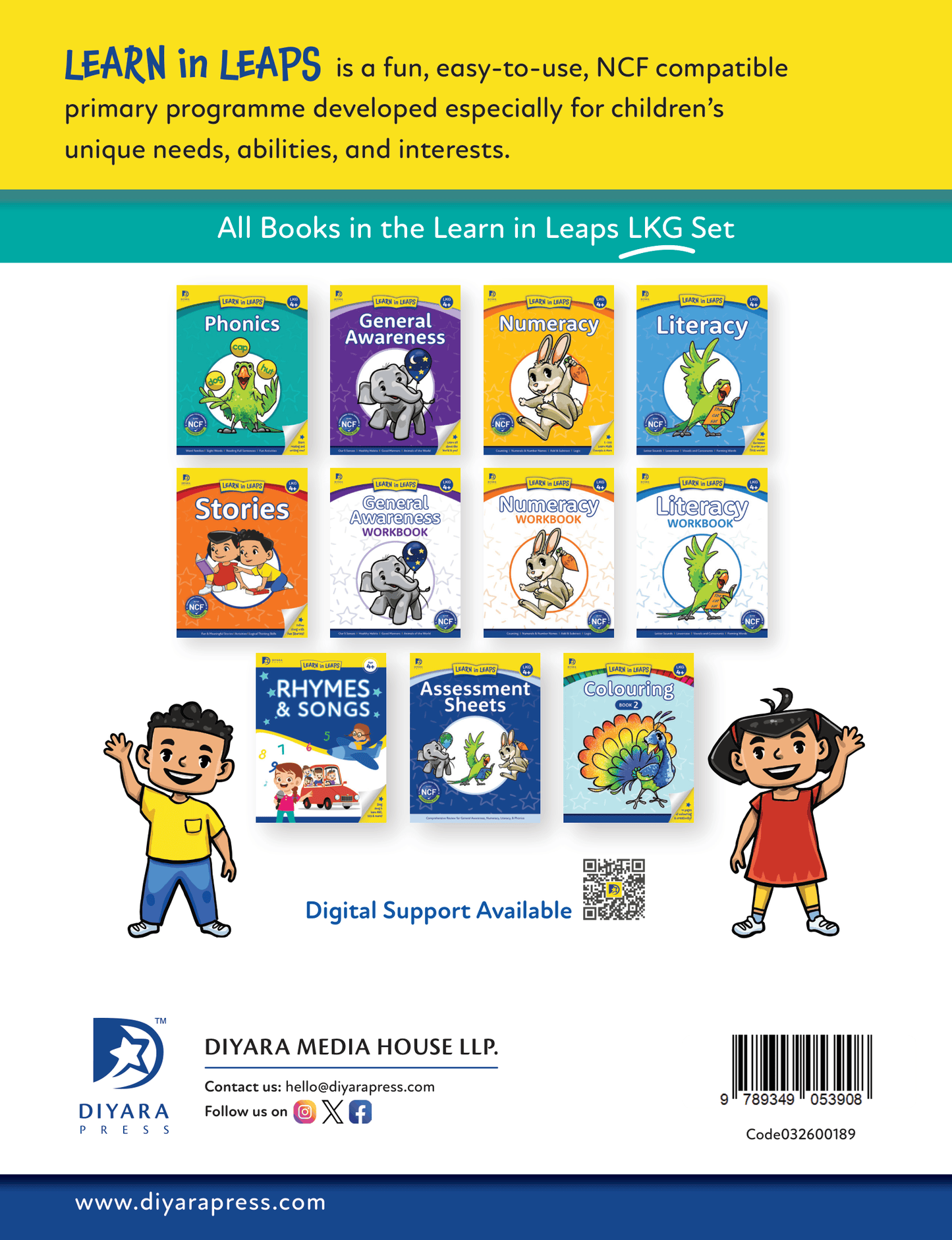 Learn In Leaps Phonics LKG 4+