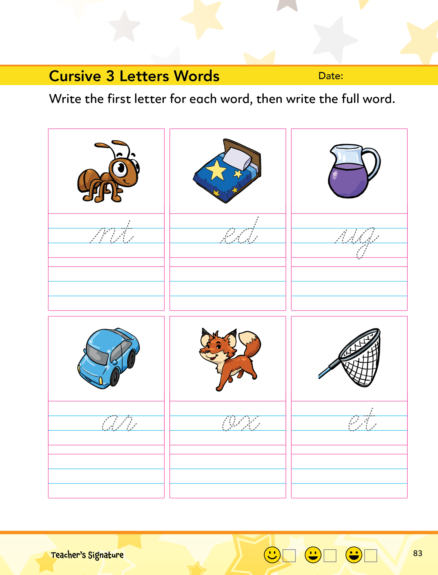 Learn In Leaps Cursive Handwriting
