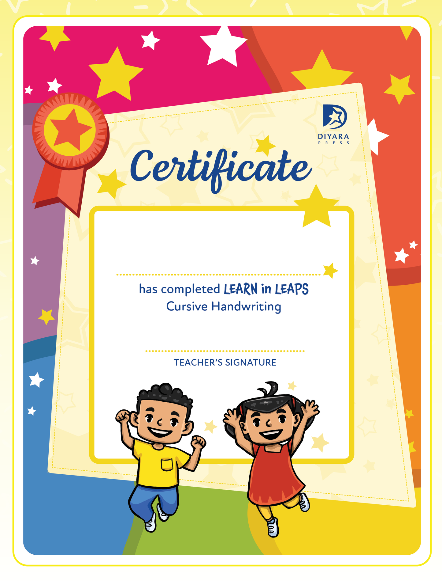 Learn In Leaps Cursive Handwriting