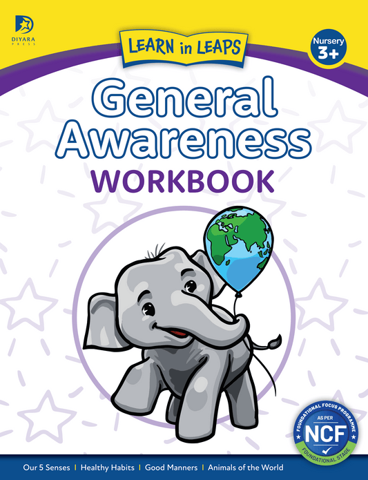 Learn In Leaps General Awareness Workbook Nursery 3+