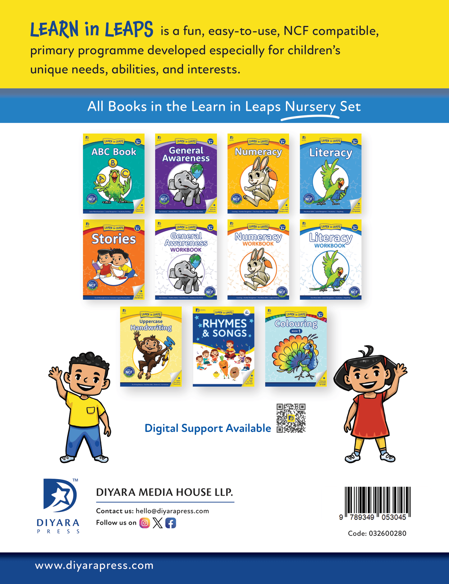 Learn In Leaps Literacy Nursery 3+