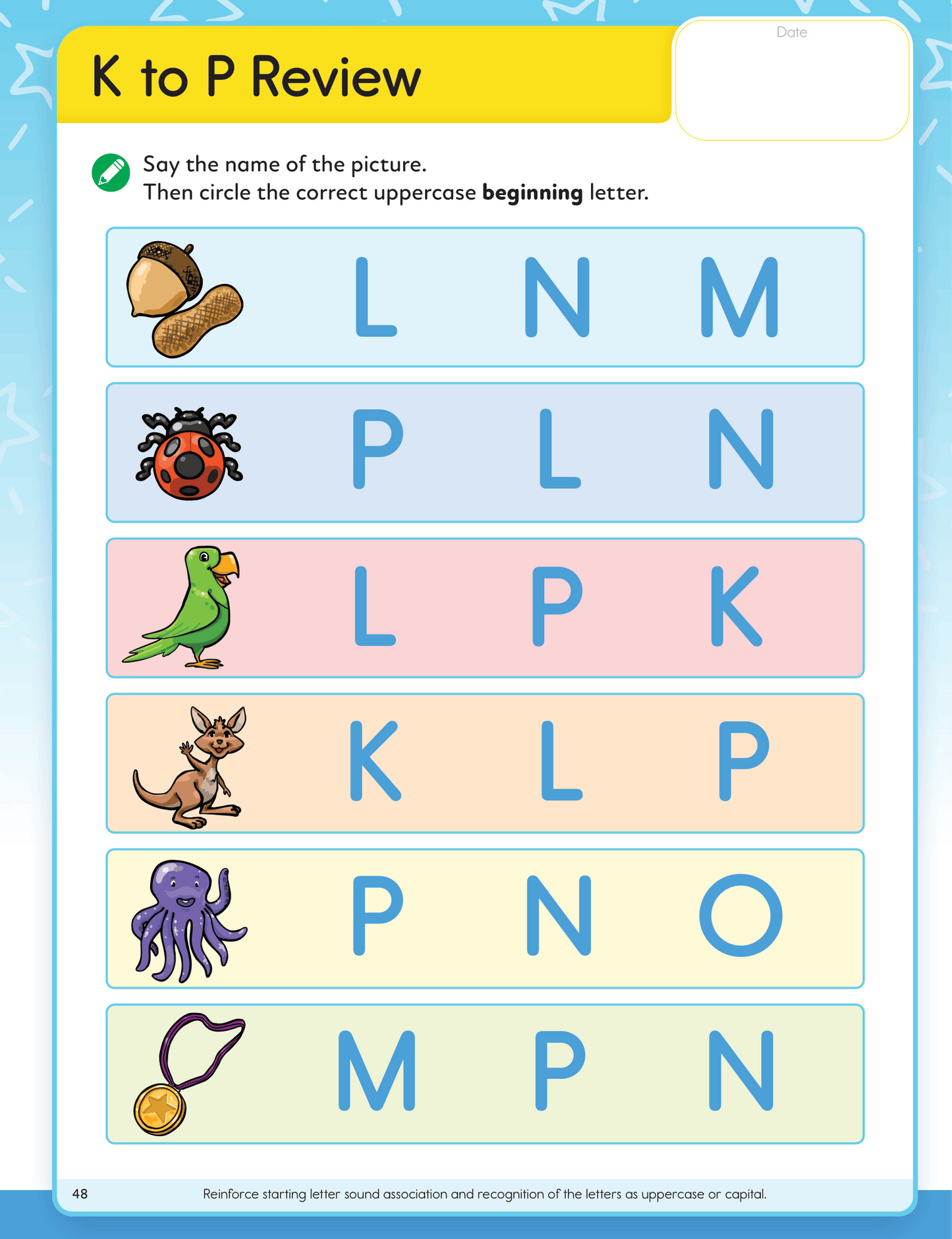 Learn In Leaps Literacy LKG 4+
