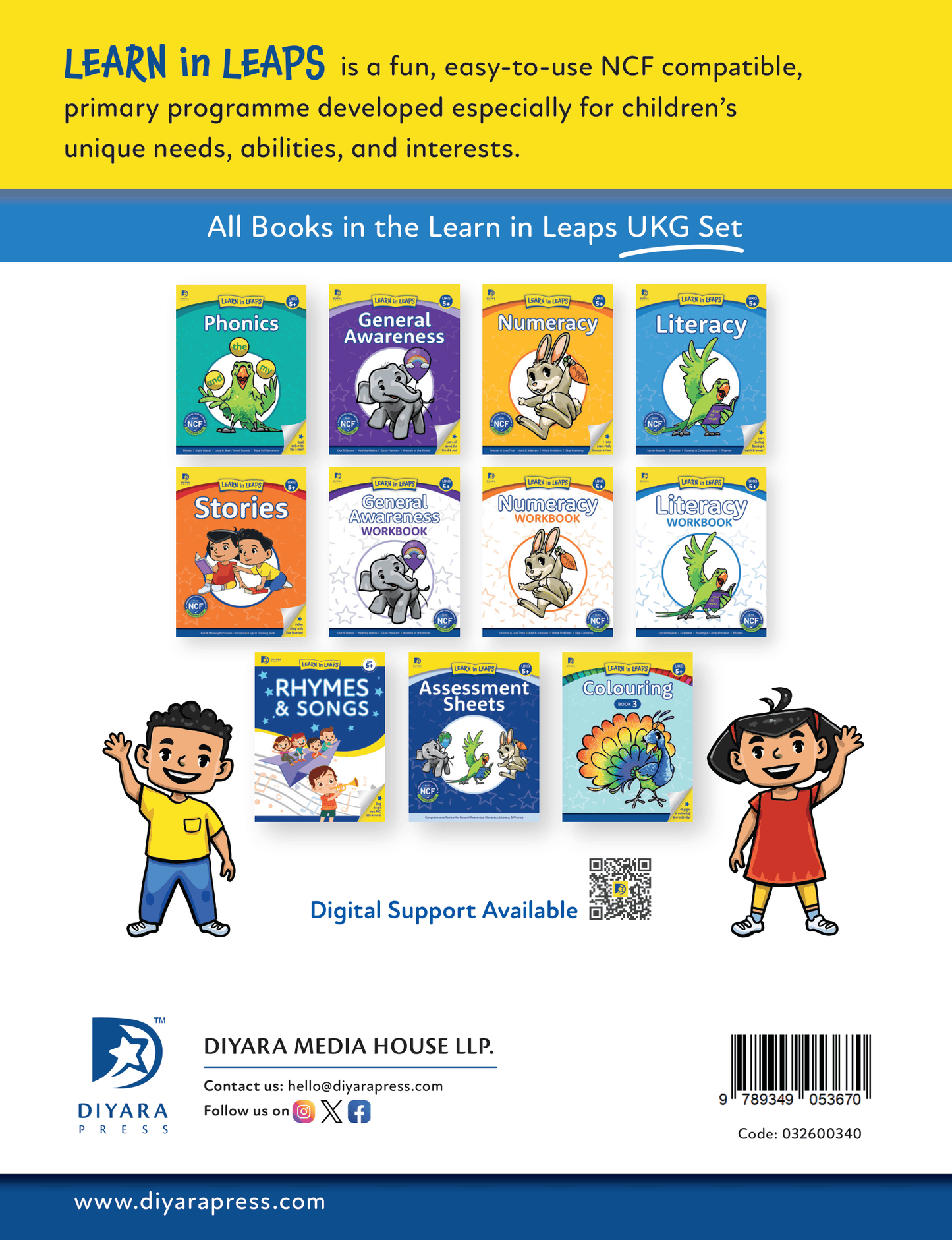 Learn In Leaps Literacy UKG 5+