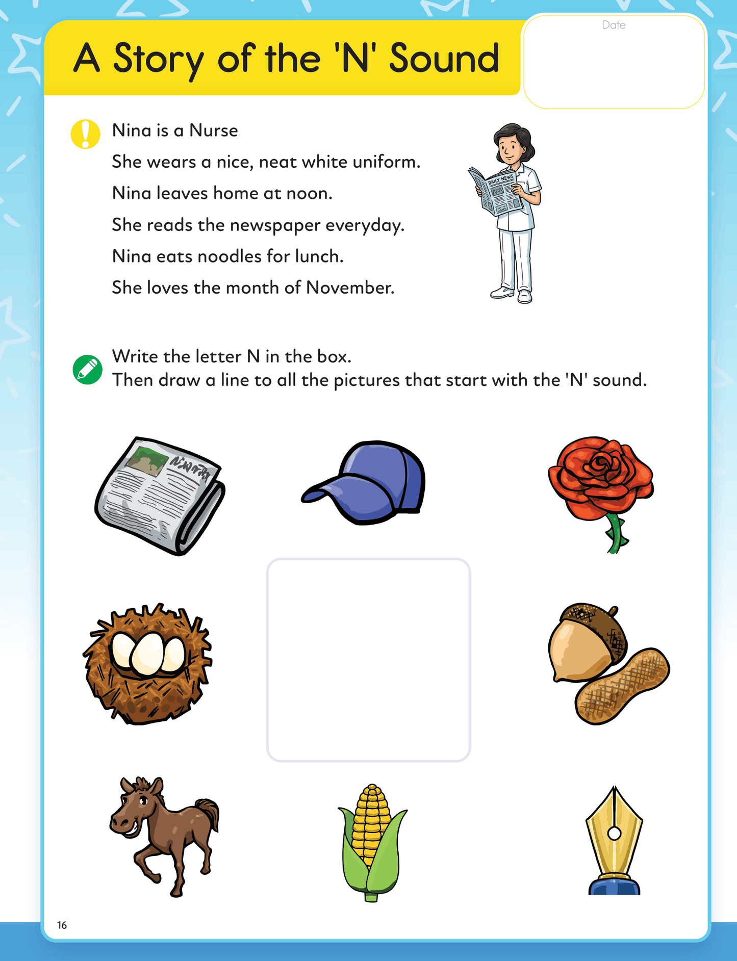 Learn In Leaps Literacy Workbook Nursery 3+