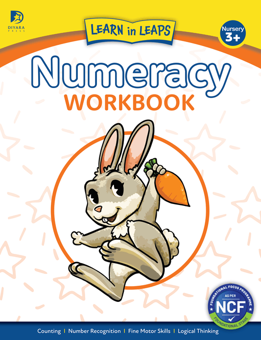 Learn In Leaps Numeracy Workbook Nursery 3+