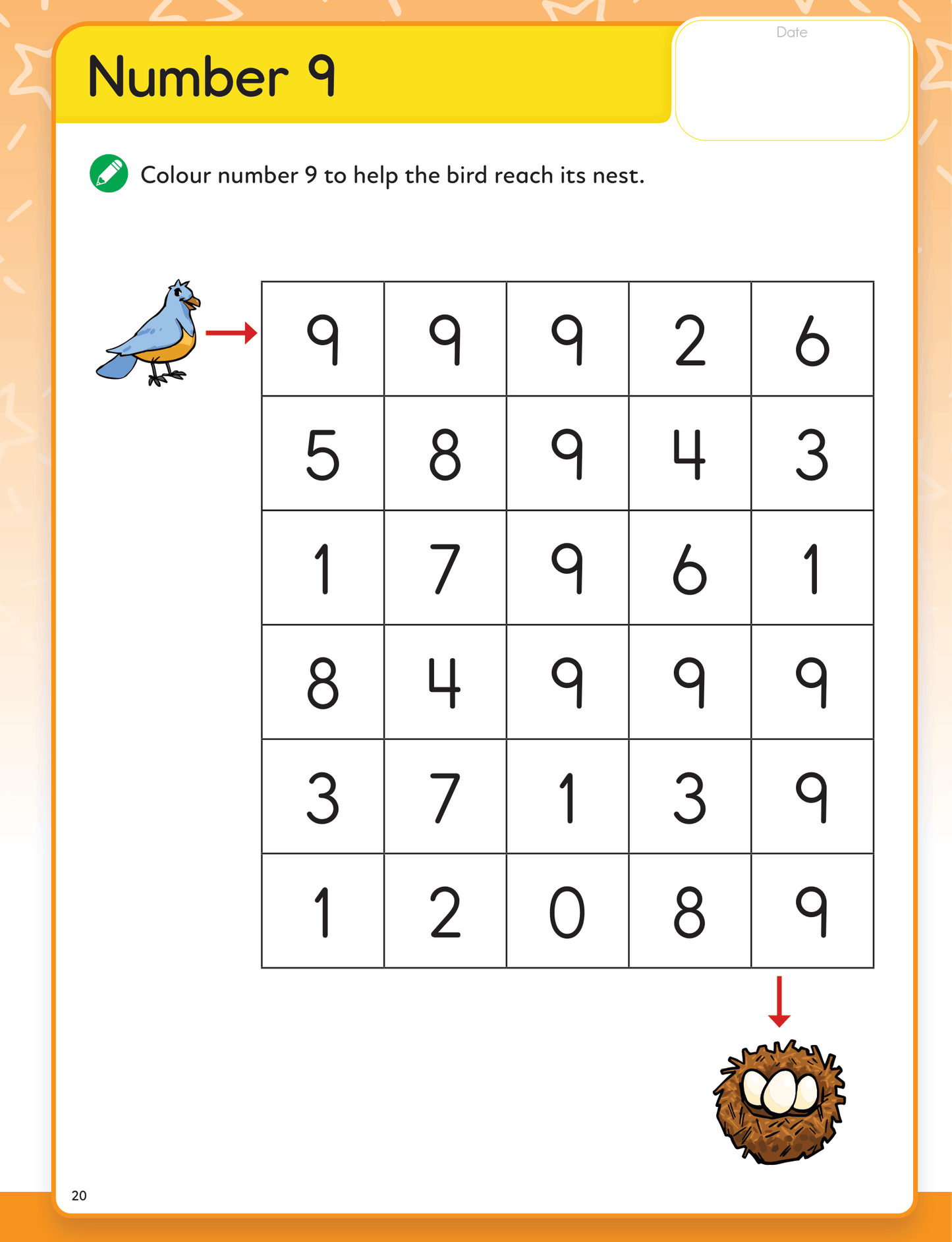 Learn In Leaps Numeracy Workbook Nursery 3+
