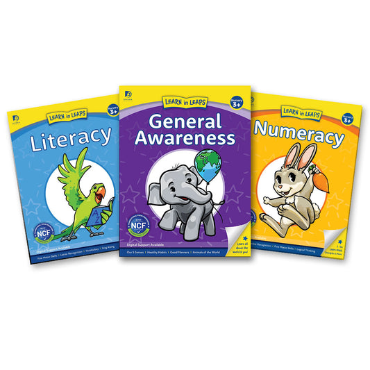 Nursery 3-in-1 Learning Bundle