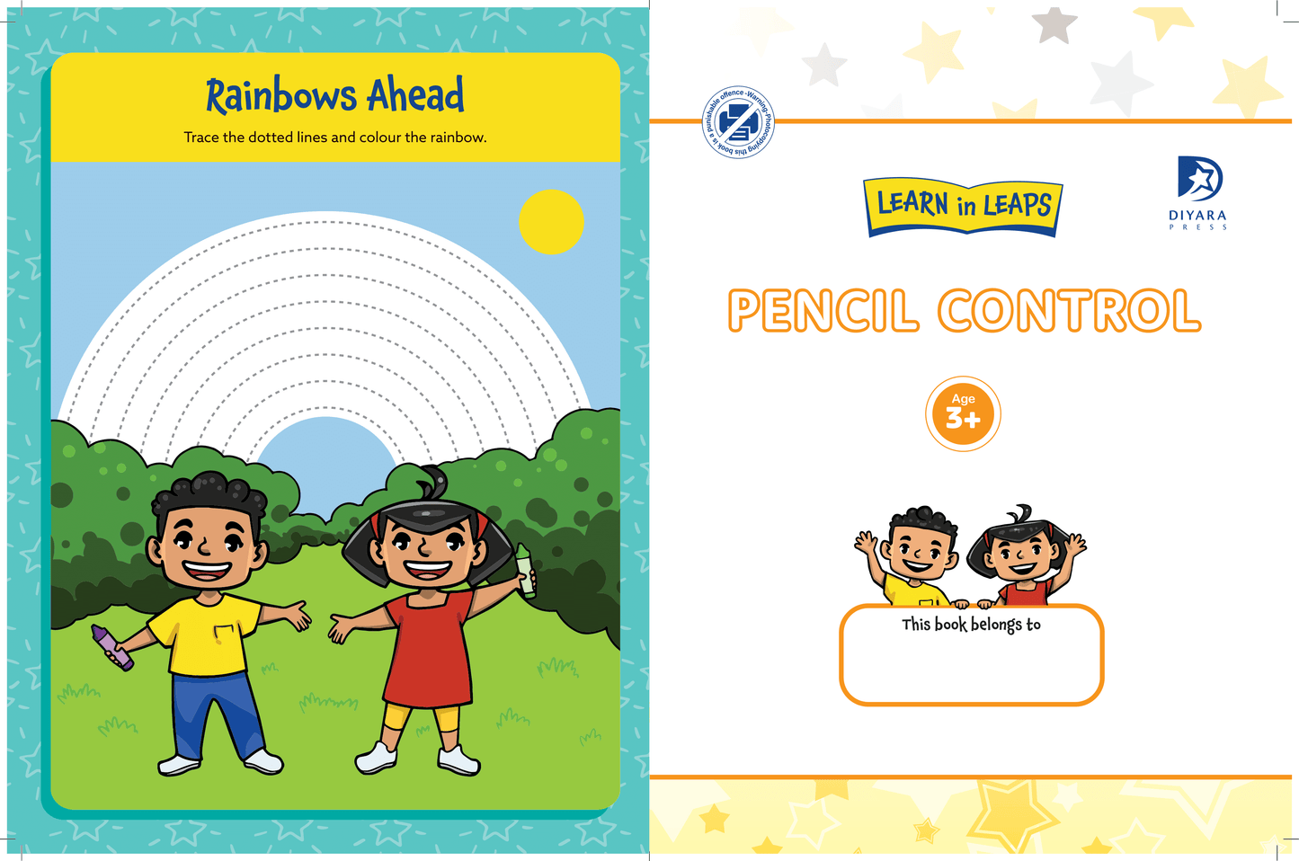 Learn In Leaps : Pencil Control Age 3+