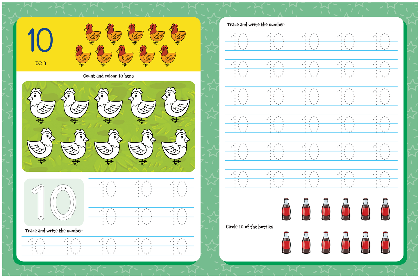 Learn In Leaps Writing Numbers 1-20 Age 3+