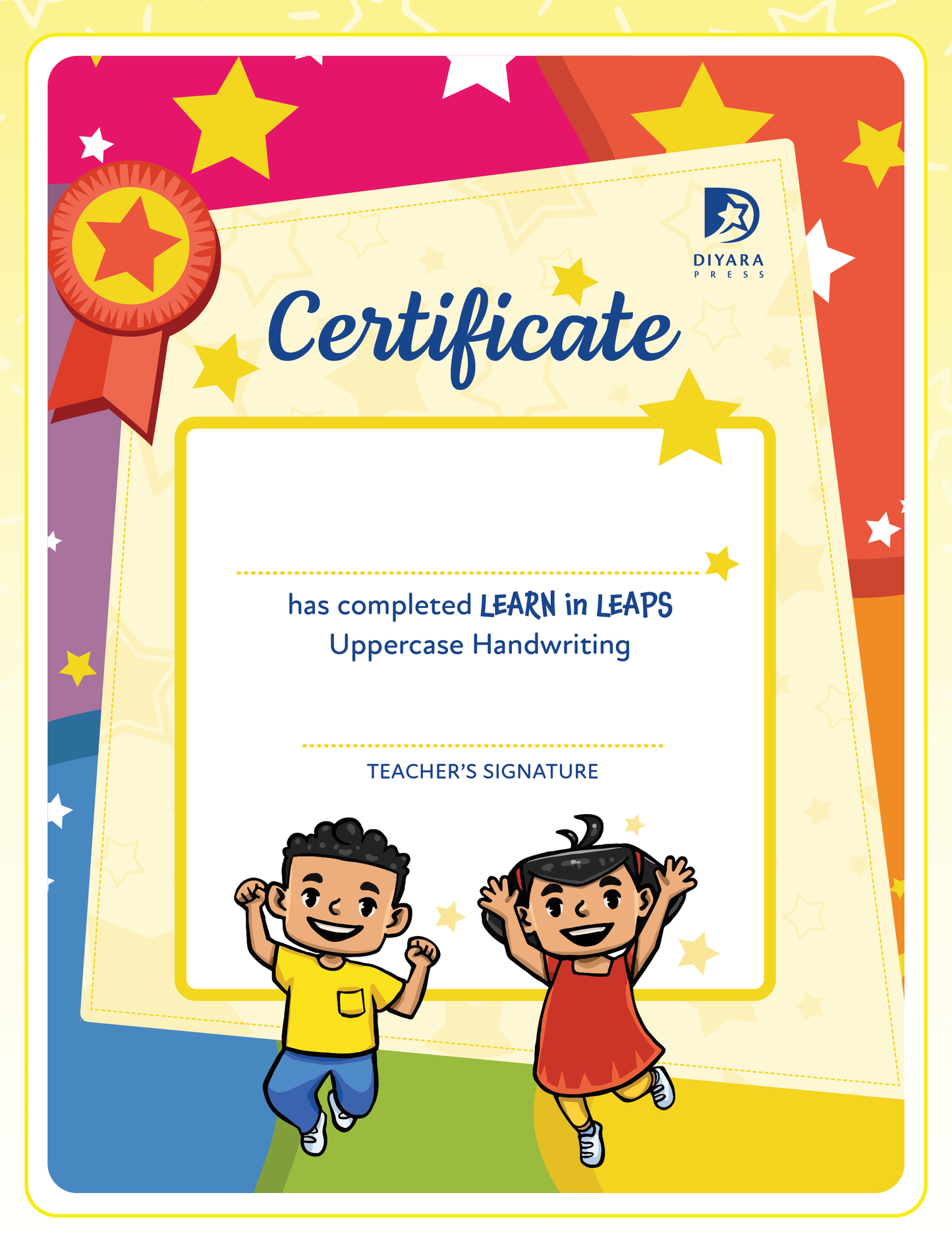 Learn In Leaps Uppercase Handwriting