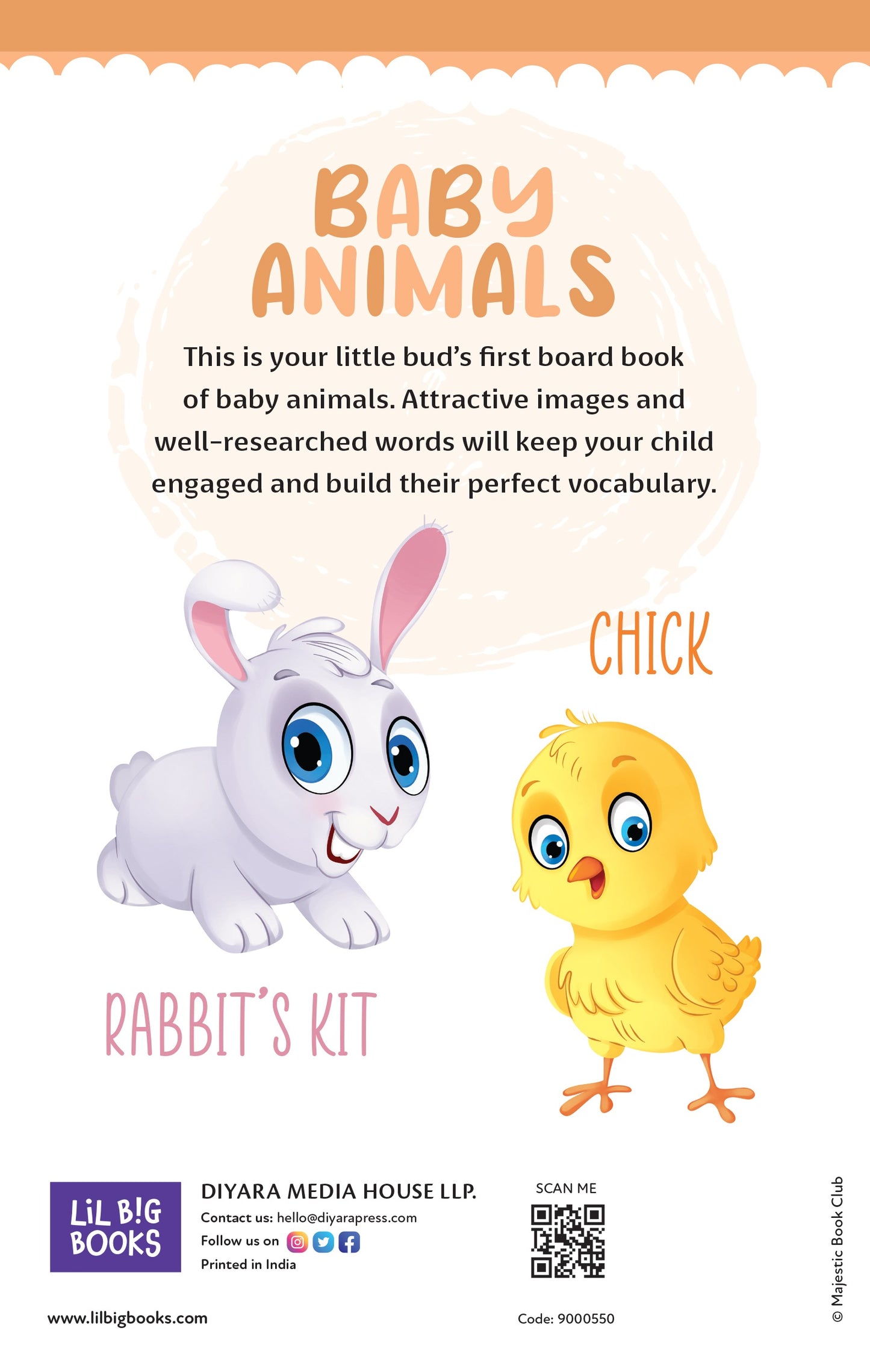 My Early Learning Book Of Baby Animals