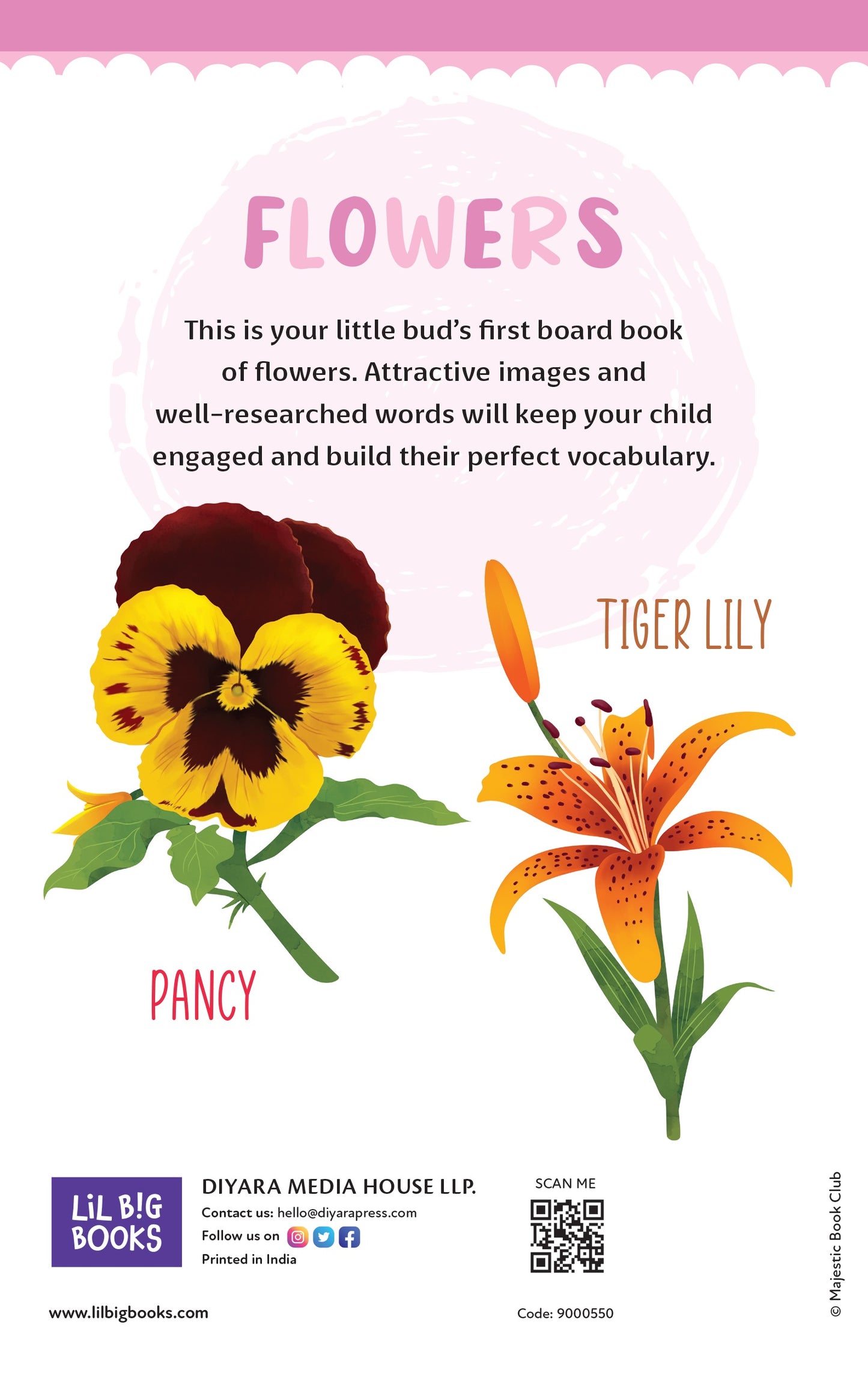 My Early Learning Book Of Flowers