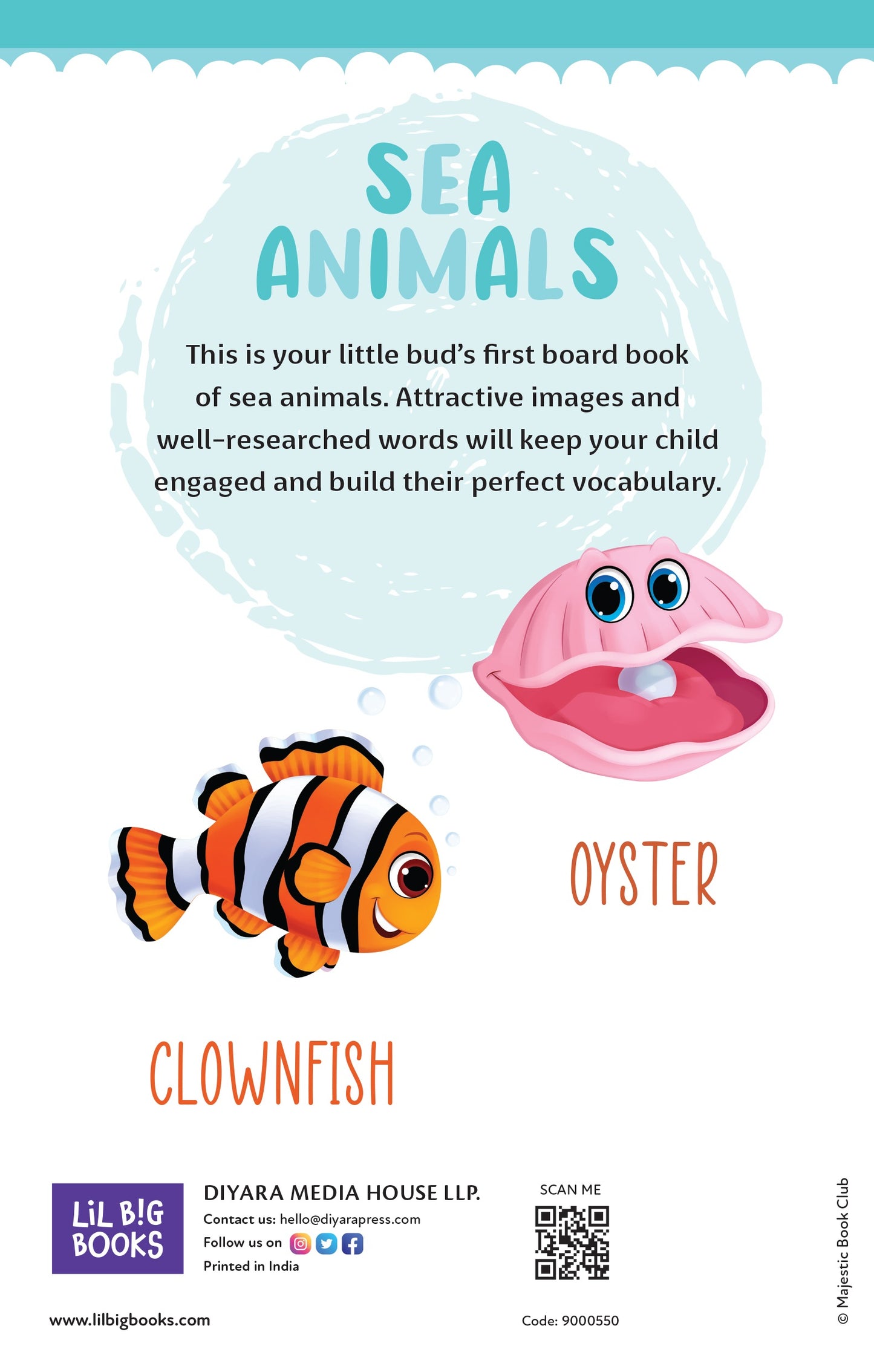 My Early Learning Book Of Sea Animals