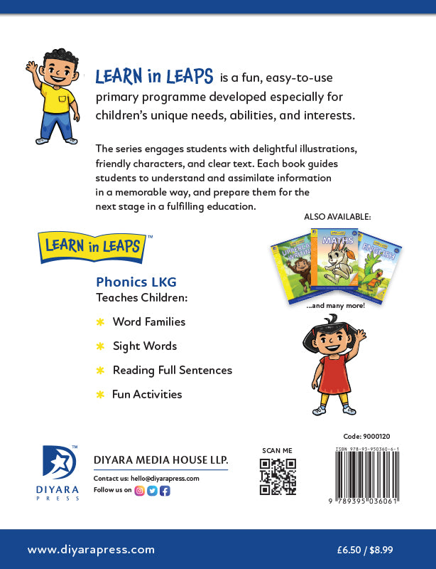 Learn in Leaps Phonics LKG 4+