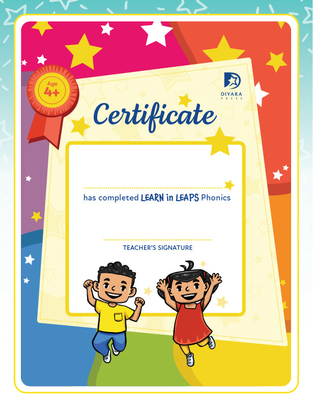 Learn in Leaps Phonics LKG 4+