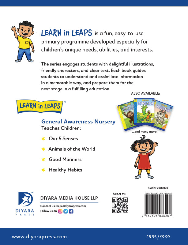 Learn in Leaps General Awareness Nursery 3+